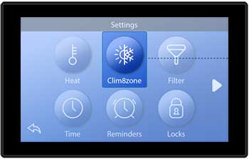 Set the temperature mode Set the temperature mode